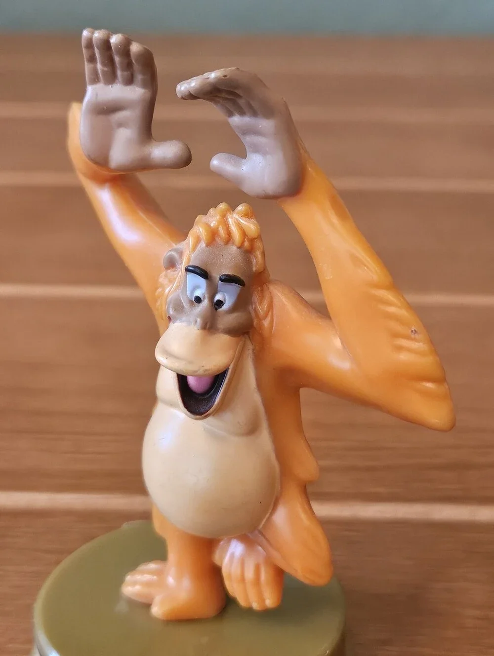 Vintage 2002 McDonald's Happy Meal King Louie Toy Disney 100 Years of Magic